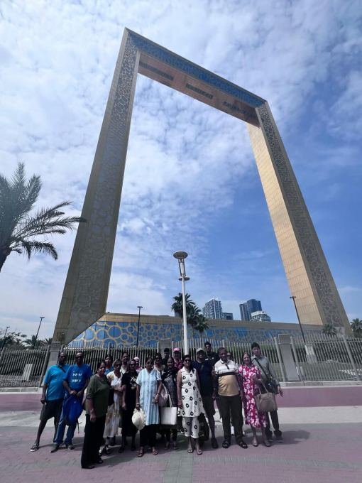 Lifetime Tourism guests on a tour in Dubai