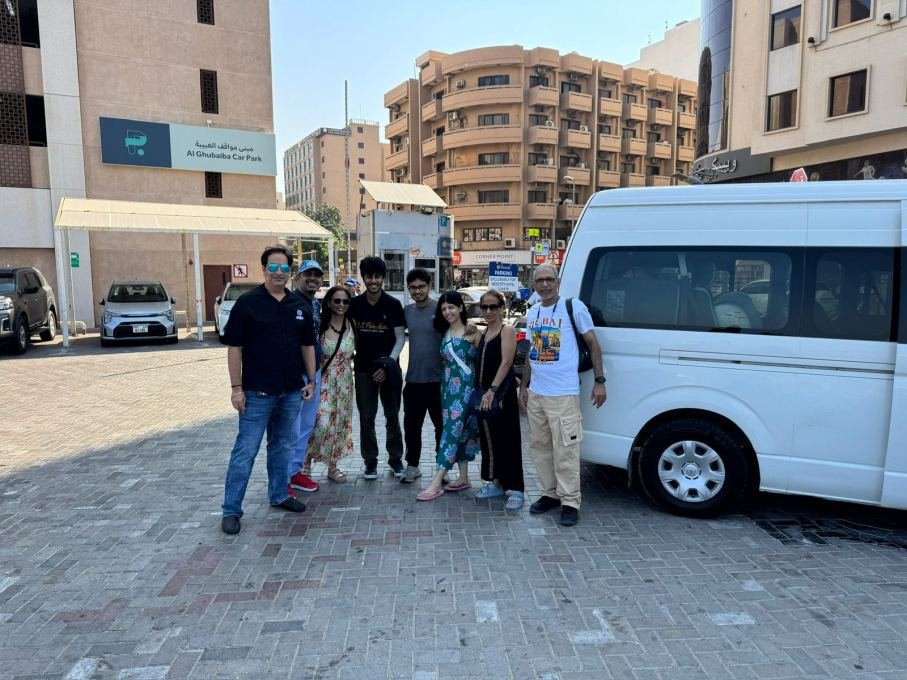 Lifetime Tourism guests on a tour in Dubai