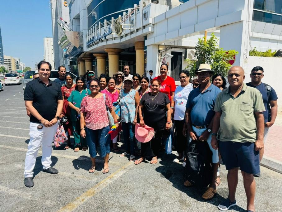 Lifetime Tourism guests on a tour in Dubai